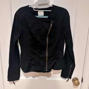 Black jeans jacket